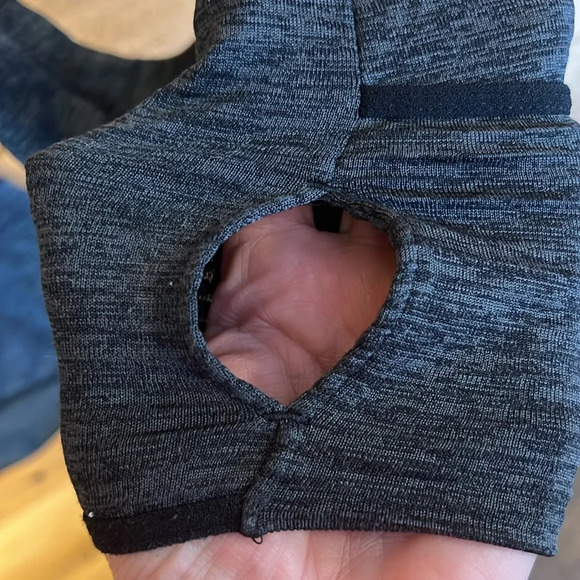 NIKE DRI FIT Women’s 1/4 Zip top shirt XS Grey/Black running long sleeve workout - Picture 11 of 11